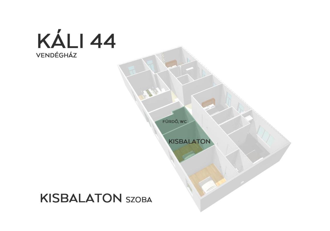 Kali44 Vendeghaz Hotel Révfülöp Exterior foto